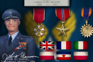 Air medal čtyřhvězdičkového generála Johna Kennetha Cannona